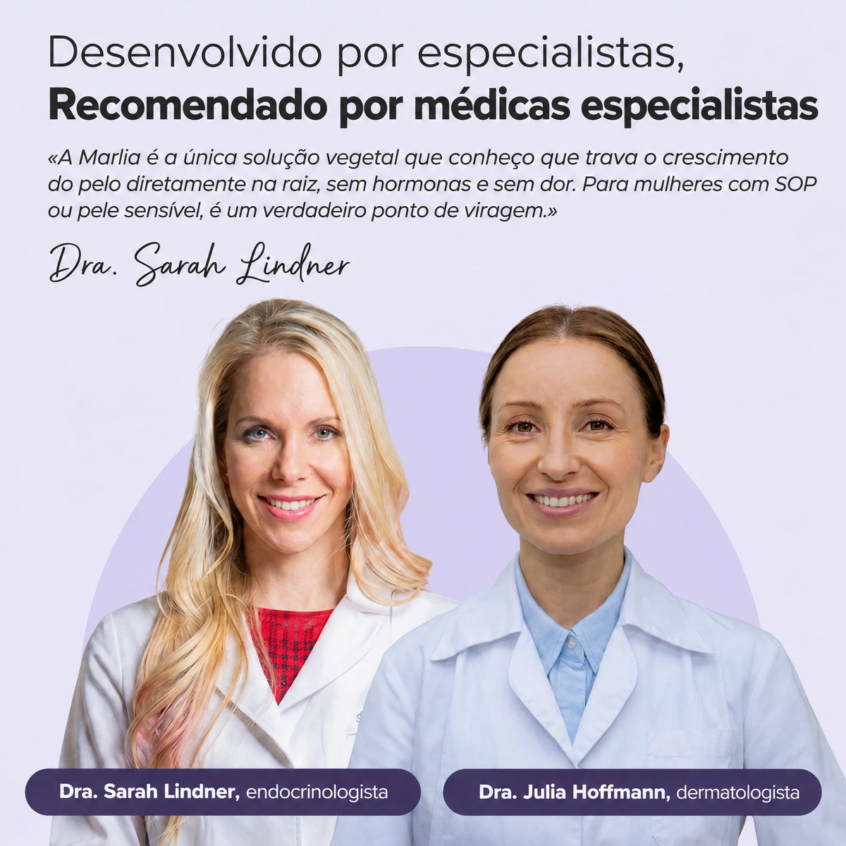 Inibidor vegetal de pelos